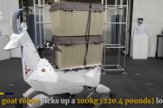 【海外の反応】「日本製を甘くみてはいけない。」日本のヤギ型ロボット！