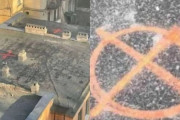 ウクライナの各地に謎のＸマーク…スパイが残した攻撃目標か＝韓国の反応
