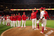 【海外の反応】「美しいスイング！」大谷翔平、1安打＆1四球で勝利に貢献！チームはロイヤルズに3連勝