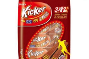 韓国人「日本のチョコレートキットカットに対抗する韓国のチョコレート『キッカー』」