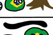 【南米】スネーク！【ポーランドボール】