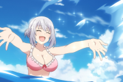 【海外の反応】手品先輩 10話「水着回！先輩の水着消失マジックは素晴らしいな！！」