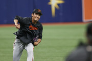 【海外の反応】藤浪晋太郎、新天地の初球をいきなりスタンドに運ばれる【MLB】