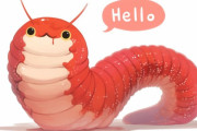 海にうごめく巨大ミミズのような奇妙な生き物。マイヅルチロリにズームイン！