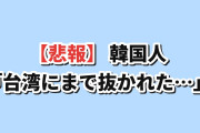 【悲報】韓国人「世界株ランキング、まさか台湾にまで…」