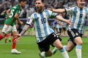 【海外の反応】アルゼンチンがメッシのゴラッソでW杯初勝利も「相手は史上最弱のメキシコ」