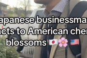 海外「私も日本に帰りたい（泣）」 米国の桜を見た日本人駐在員の反応に共感の声が殺到