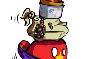 【ブルキナファソ】荷物が重たいよ【ポーランドボール】