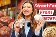 街並みも歩いてて楽しいよね！東京の人形町で食べ歩き！！外国人「お店の人から歴史を聞けたのが楽しかった！」