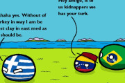 【ギリシャ】違うトルコだよ【ポーランドボール】