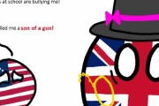 【イギリス】サノバガン【ポーランドボール】