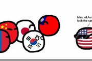 【アメリカ】みんな同じに見えるよ【ポーランドボール】