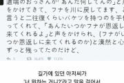 韓国人「日本人女性へのフナの恩返し？」