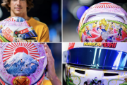 海外「日本への愛情が凄い！」 超親日家レーサーが日本をイメージしたヘルメットを発表し大反響