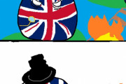 【イギリス】自己破壊【ポーランドボール】