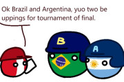 【南米】アルゼンチンのバット【ポーランドボール】