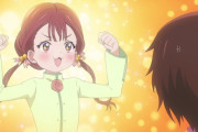 メダリスト 第7話 海外の反応：鹿本すず、可愛い。