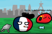 【フランス】パリの苦しみ【ポーランドボール】