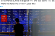日経平均株価が過去最大の下げ幅を記録…海外投資家の間でも話題に[海外の反応]