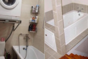 「階段上がるとすぐお風呂」、「トイレの真上に洗濯機」奇妙な家具家電レイアウトがSNSで物議をかもす