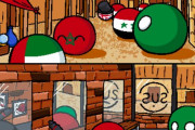 【リビア】国旗ショップ【ポーランドボール】