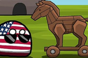 【ロシア】ロシアの木馬【ポーランドボール】