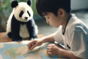 中国人「日本の半分の人口はこの線の中に住んでるらしい」　中国人「日本の三大平野と三大都市」「だから武田は・・」