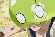 海外の反応 【Dr.STONE (ドクターストーン)】 第13話 仮面ライダーキンロー！