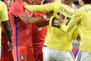 【サッカー】韓国人「キ・ソンヨン選手に人種差別的行為をしたコロンビア選手が弁明「韓国の侮辱的行動のせい」　韓国の反応