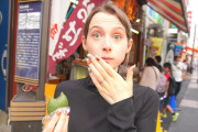 美人のイギリス人が日本で食べ歩きしてみた。可愛すぎやろ・・・