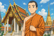 日本の芸人TKO木下さん、タイの寺院の前で袈裟を着て動画を撮影→タイ人の反応がこちら