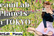 美女が案内する東京・豊洲のデジタルアートミュージアム「チームラボプラネッツ」の高画質映像に海外感動