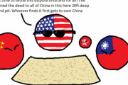 【中国】砂場【ポーランドボール】