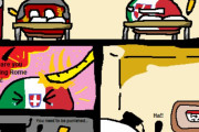 【イタリア】イタリアンコピーキャット【ポーランドボール】