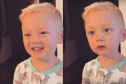 「ママがキャンディーを全部食べちゃったの」に対する3歳の男の子の可愛い反応にほっこり