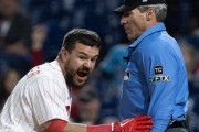 【海外の反応】白井球審もビックリ？疑惑判定に対するMLB選手のキレっぷりをご覧ください