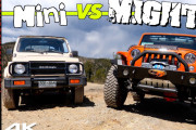 【海外の反応】スズキジムニーvsJeepラングラーガチ比較！