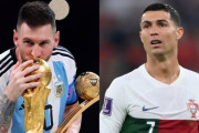 【海外の反応】メッシとロナウドのW杯での明暗を凝縮した動画が無慈悲すぎる「悟空とベジータかな？」