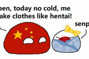 【中国】日本の服を剥ぐよ【ポーランドボール】