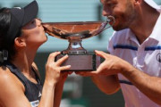 海外の反応  「なんという美しいストーリー！」加藤未唯、混合ダブルス優勝！【全仏オープンテニス】