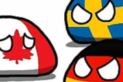 【カナダ-アメリカ】国の誇り【ポーランドボール】