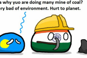 【インド】石炭が好きだよ【ポーランドボール】