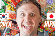 海外視聴者「これは最高！」アメリカ人のハイテンションお菓子レビュー日韓戦！
