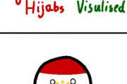 【タジキスタン】タジキスタンのヒジャブ禁止をビジュアル化したよ【ポーランドボール】
