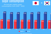 韓国人が日本人の2倍も消費しているモノに海外興味津々！（海外の反応）