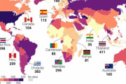 海外「世界各国人口10万人あたりの囚人数。日本が少ないのは納得だが、なぜアメリカは多いのか？」