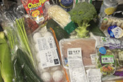 外国人がビックリ！東京で25ドル出せばこんなに食料品が買えるのか！