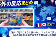 海外「何でこんなに安いの!」 ファミマで買った10品のコンビニ飯が安すぎて質も高いと話題に