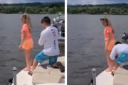 ロマンチックな湖上のプロポーズになるはずが！うっかり落としてしまった指輪が湖にポチャり…