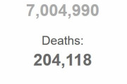 海外「アメリカの累計コロナ感染者が700万人を越える」